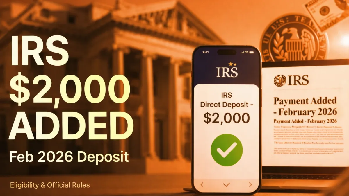 $2,000 IRS Direct Deposit Buzz: Who Gets the Money in February 2026 and Who Misses Out
