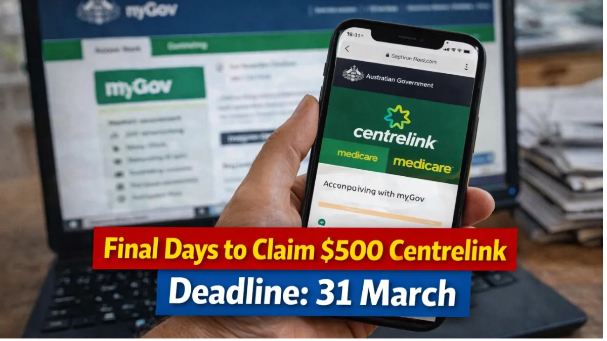 Final Days to Claim $500 Centrelink Bonus — Deadline 31 March 2026